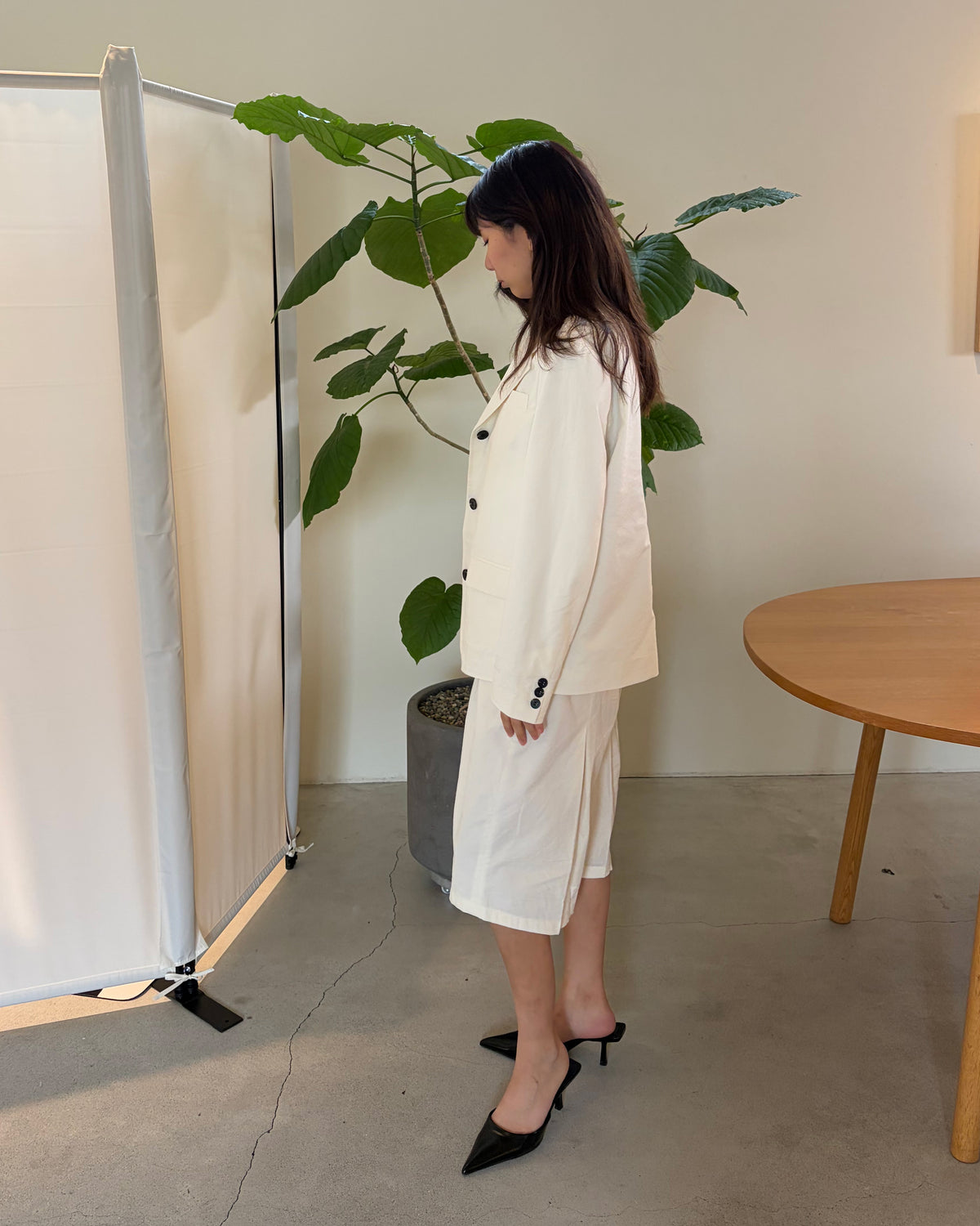Relaxed Crease Blazer