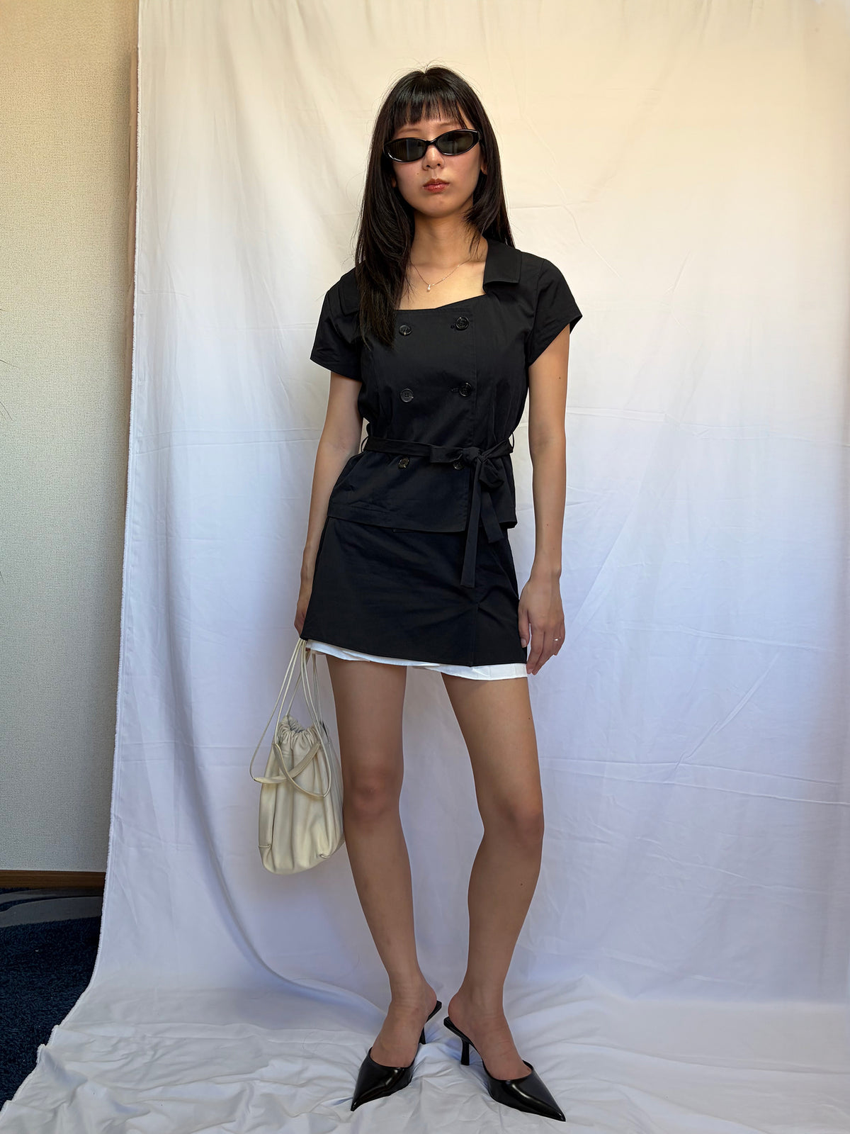 Layered Mini Skort