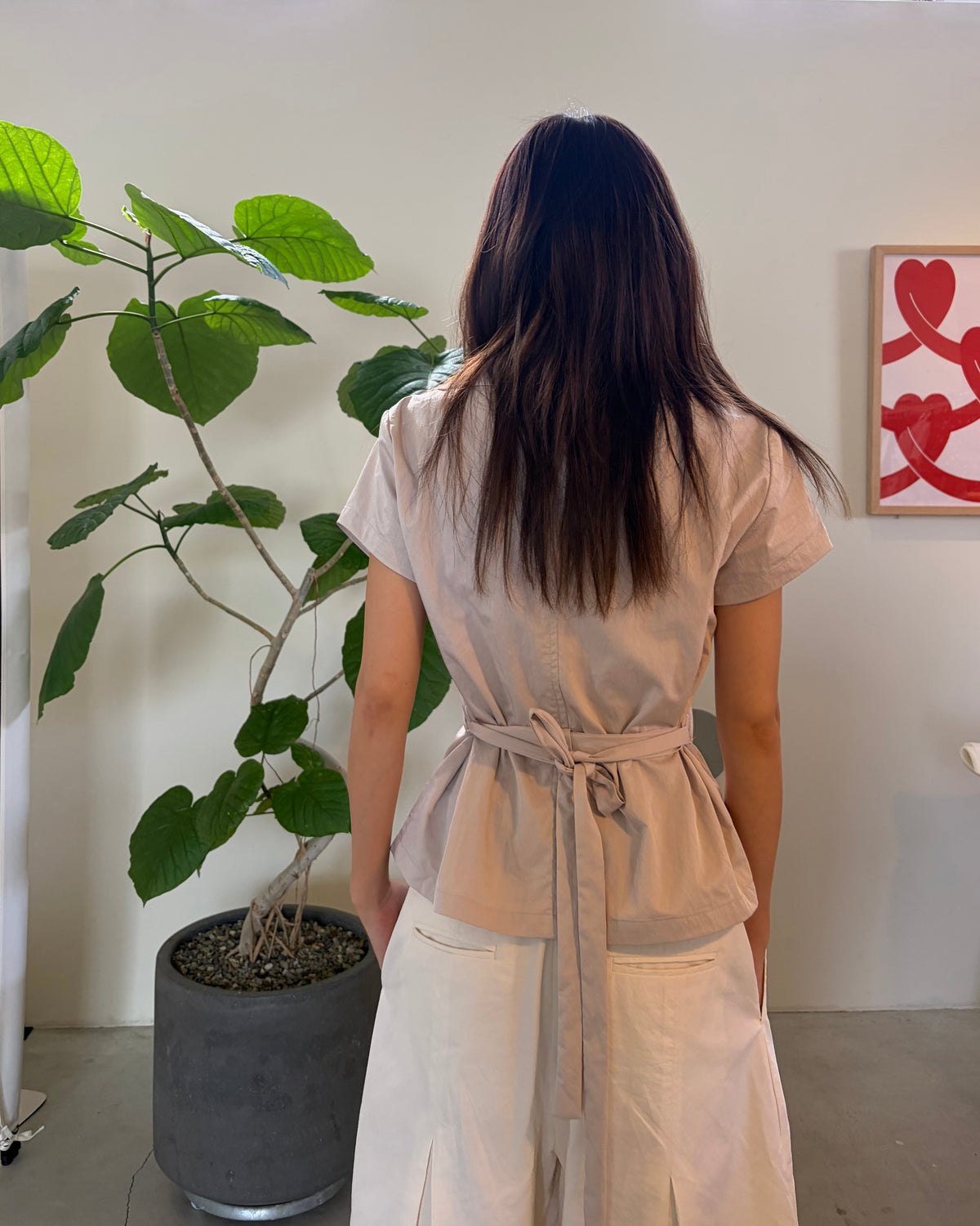 Square Neck Shirt Jacket