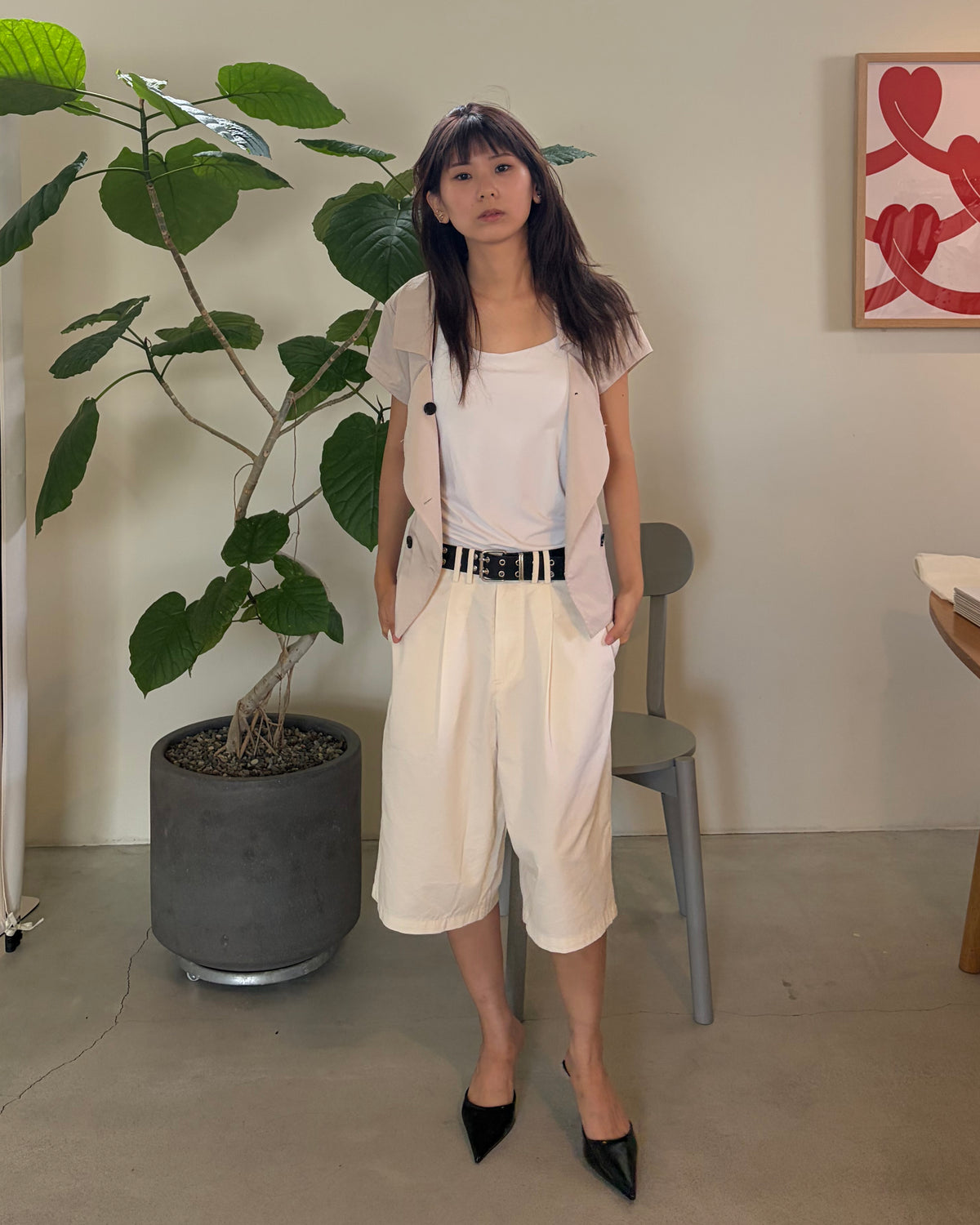 Square Neck Shirt Jacket