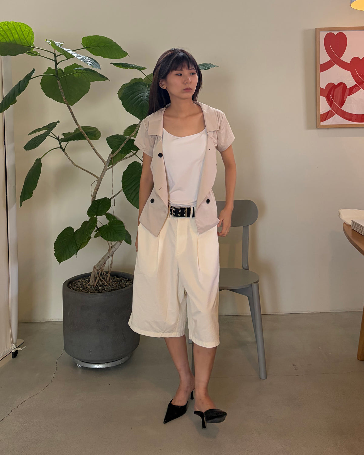 Square Neck Shirt Jacket